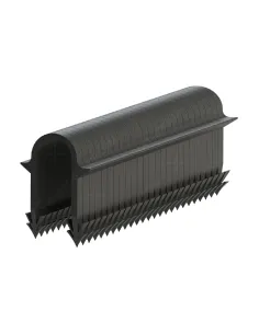 Klips do rur ogrzewania podłogowego 45x18 mm (300 sztuk)