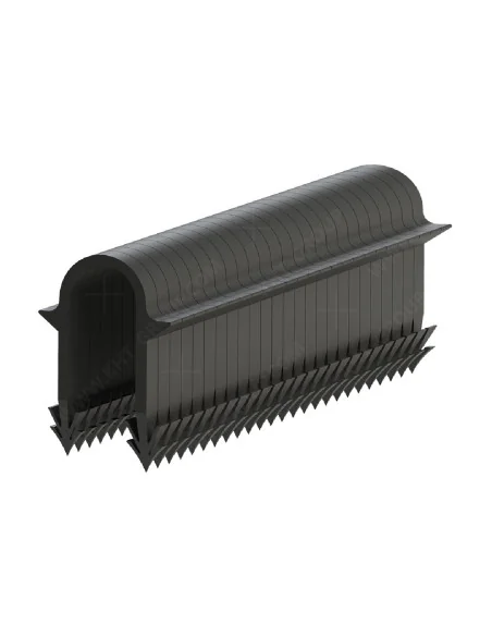 Klips do rur ogrzewania podłogowego 45x18 mm (300 sztuk)