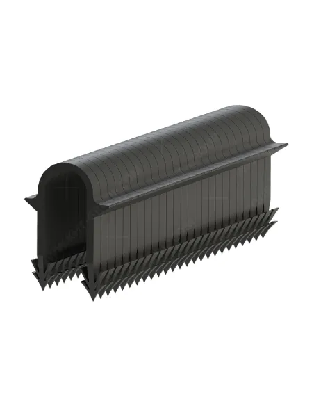 Klips do rur ogrzewania podłogowego 45x18 mm (300 sztuk)