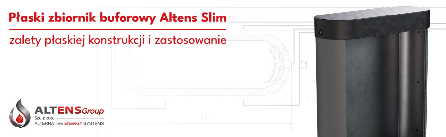  Zbiornik buforowy Slim – zalety płaskiej konstrukcji i zastosowanie | AltENS